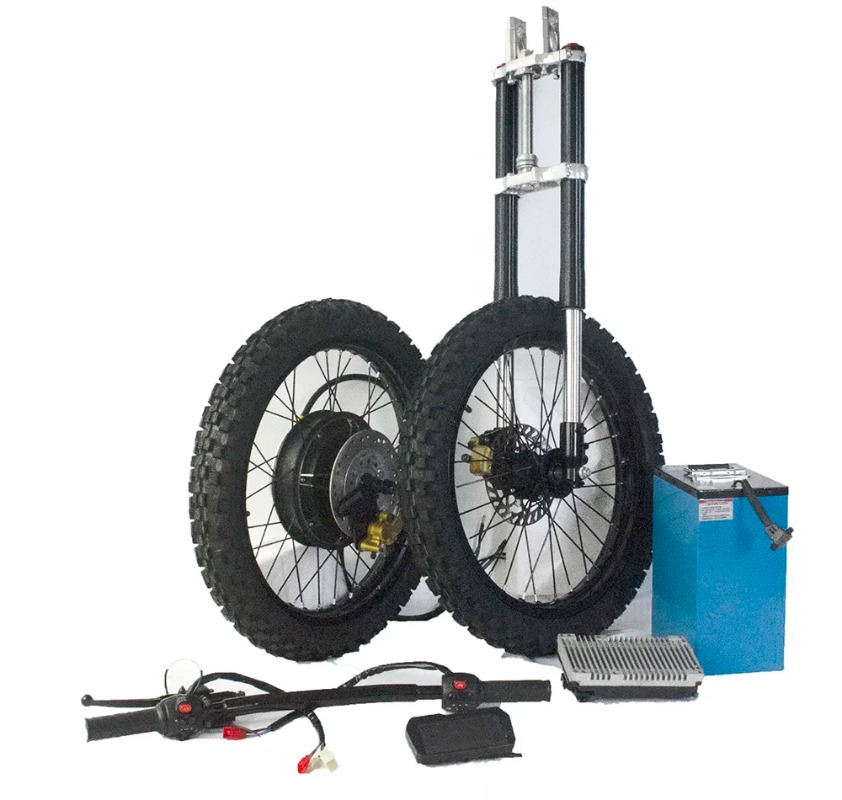 Novo Kit de Conversão Elétrica - 12000W Electric Motorcycle Hub Motor avaliação e preço