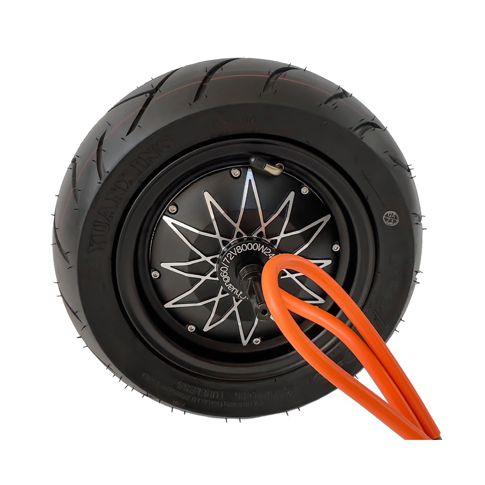 Motor de cubo de scooter elétr - 72V 8000W Brushless Hub Motor avaliação e preço
